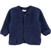 Joha Neuletakki Laivaston melange Dark Blue-100 cm Wool Sininen 100 cm Pojat, Tytöt
