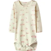 Lil´ Atelier Lil' Atelier Body p/h - NbnLayo - Noos - Turtledy/Vaaleanpunaine - - 56 - Bodyt P/H