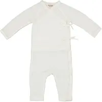 MarMar Käärittävä jumpsuit - Villa - Pointelle - Rula - Natural - - 50 - Pyjamahaalari
