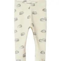 Lil´ Atelier Nbnlayo Kim Slim Leggings Lil Noos - Cream - 62