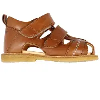 Angulus Sandals - Flat - Closed Toe - Brown - 25