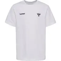 Hummel Hmljr Graphic T-Shirt S/S - White - 122/128