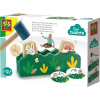 SES Creative Aktiviteettilelut - Puu - Vasarapenkki - Kukkuluuru - - OneSize - Aktiviteettilelut