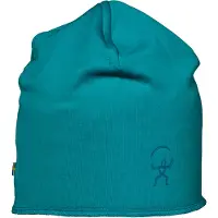 Isbjörn of Sweden Kids' Panda Beanie Emeraldgreen Pipot 52/54cm