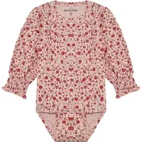 Minymo Body Ls Aop - Pink - 80