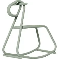 Ferm Living Keinuhevonen - Lussi Rocking Horse - Tee Green - - OneSize - Keinuhevoset
