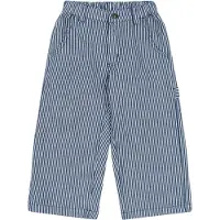 Konges Sløjd Housut - Luukas - Blue Stripe - - 5 v (110) - Housut - puuvilla