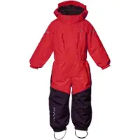 Isbjörn of Sweden Penguin Snowsuit Kids - Red - 80