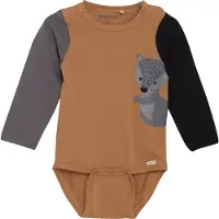 Minymo Body Ls - Brown - 56