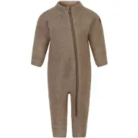 Mikk-Line Wool Baby Suit - Beige - 86