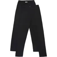 Minymo Sweat Leggings (2-Pack) - Black - 104
