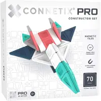 Connetix Magneettiset Rakennuspalikat Pro Constructor 70 Osaa