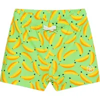 Color Kids Swim Shorts, Aop - Green - 116