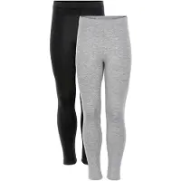 Minymo Basic Leggings (2-Pack) - Black - 146