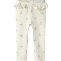 Lil´ Atelier Nbfgavo Efi Slim Legging Lil Noos - White - 62