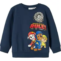 Name it Nmmsteffen Paw Nreg Sweat Bru Noos Cplg - Blue - 116