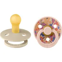 BIBS x Liberty Colour June Blossom Tutti 2-pack Lateksi Koko 2, Blush Mix