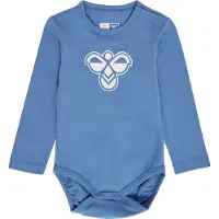 Hummel Hmlmini Logo Body L/S - Blue - 80