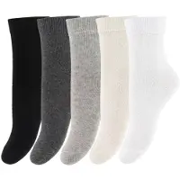 Minymo Ankle Sock - Multi (5-Pack) - Grey - 23-26