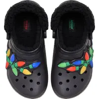 Crocs Sandaalit m. Vuorella/Valo - Holiday Valot CG - Musta/Mult - - 39/40 - Sandaalit