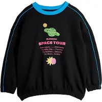 Mini Rodini Space Tour Huppari Black Black 104/110 cm Musta 104/110 cm Pojat, Tytöt