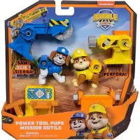 Rubble & Crew Power Tool Pups 2 Pack - Multi/patterned - ONE SIZE
