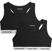 Calvin Klein 2Pk Bralette - Black - 164-170