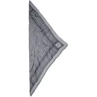 Lala Berlin Huivi - Triangle Tilda - Swoosh Black/White - - OneSize - Huivit