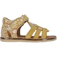 Wheat Sandaalit - Bray - Tan White Kukat - - 21 - Sandaalit
