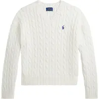 Ralph Lauren Pusero - Neulottu - Kannenpesu White - - 7 v (122) - Puserot