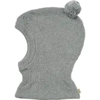 Wheat Knitted Balaclava Pomi - Green - 1-3Y