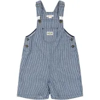 Konges Sløjd GOTS Luc Haalarit Blue Stripe Blue Stripe 9 months 9 kuukautta Pojat
