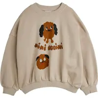 Mini Rodini Doggies Huppari Grey Grey 104/110 cm Beige 104/110 cm Pojat