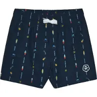 Color Kids Swim Shorts, Aop - Navy - 152