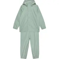 Color Kids Rainwear Pu Set - Green - 140