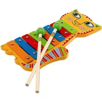 Djeco Ksylofoni - Metalli - Cat - - OneSize - Soittimet