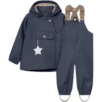 Mini A Ture Matwainis Rain Set. Grs - Navy - 86