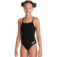 Arena Girl's Team Swimsuit Challenge - Black - 152