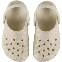 Crocs Classic Animal Glitter Clog K - Cream - 29/30