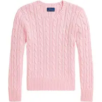 Ralph Lauren 20/2 Cotton-Cable Cn-Tp-Swt - Pink - 132-140