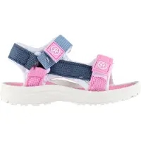 Color Kids Colorblock Sandals W. Velcro - Pink - 29