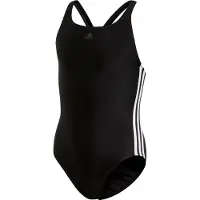 Adidas Athly V 3-Stripes Swimsuit - Black - 98