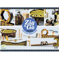 Djeco Pallorata - 45 Osaa - Zig &amp; Go - Puu - - OneSize - Palloradat