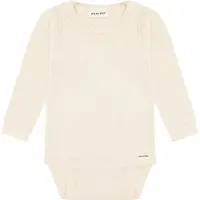 Minymo Body p/h - Joustinneule - White Swan - - 1 v (80) - Bodyt P/H