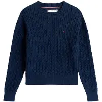 Tommy Hilfiger Pusero - Neulottu - Dark Yö Laivastonsininen - - 4 v (104) - Puserot