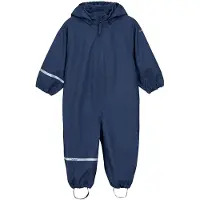 CeLaVi Basic Rainwear Suit -Pu - Navy - 110