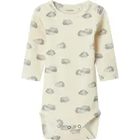 Lil´ Atelier Nbnlayo Kim Ls Slim Body Lil Noos - Cream - 86