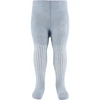Minymo Baby Stocking W.effect On Back - Blue - 80\86