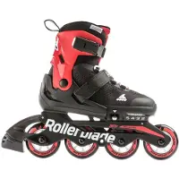 Rollerblade Rullaluistimet - Microblade - Black/Punainen - Rivis - - 28/31 - Rullaluistimet
