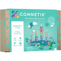 Connetix Magneettisetti - 106 Osaa - Pastelli Pallojuoksu - - OneSize - Magneettiset lelut